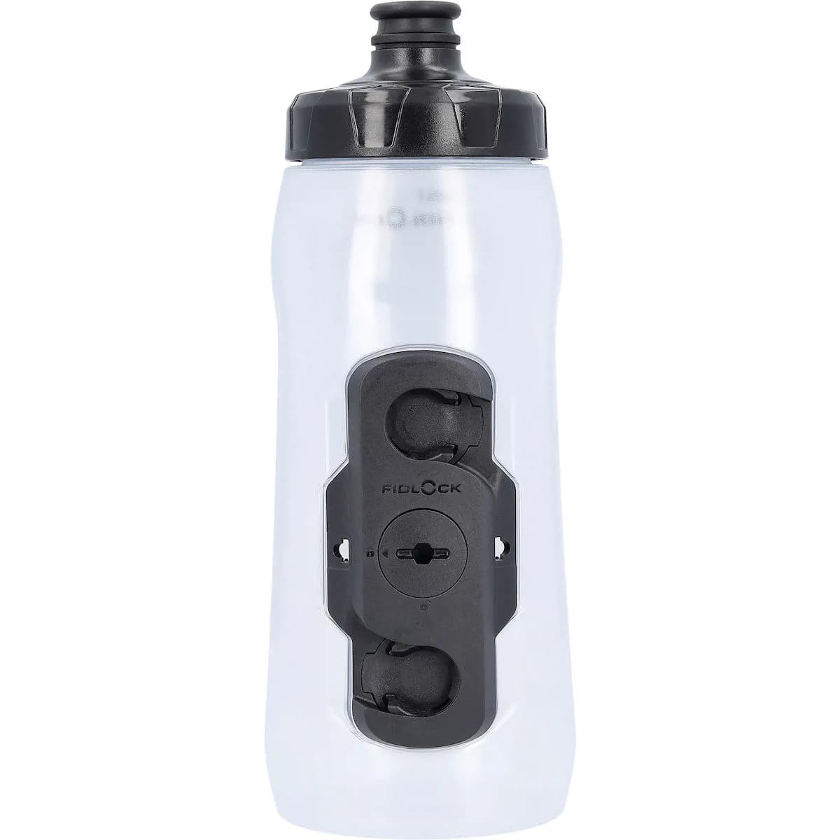 Фляга + Фляготримач MERIDA/FIDLOCK Transparent, Glossy Black 620 ccm Bottle with connector