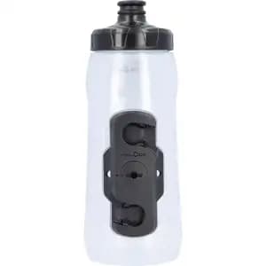 Фляга з коннектором MERIDA/FIDLOCK Transparent, Glossy Black 620 ccm Bottle with connector