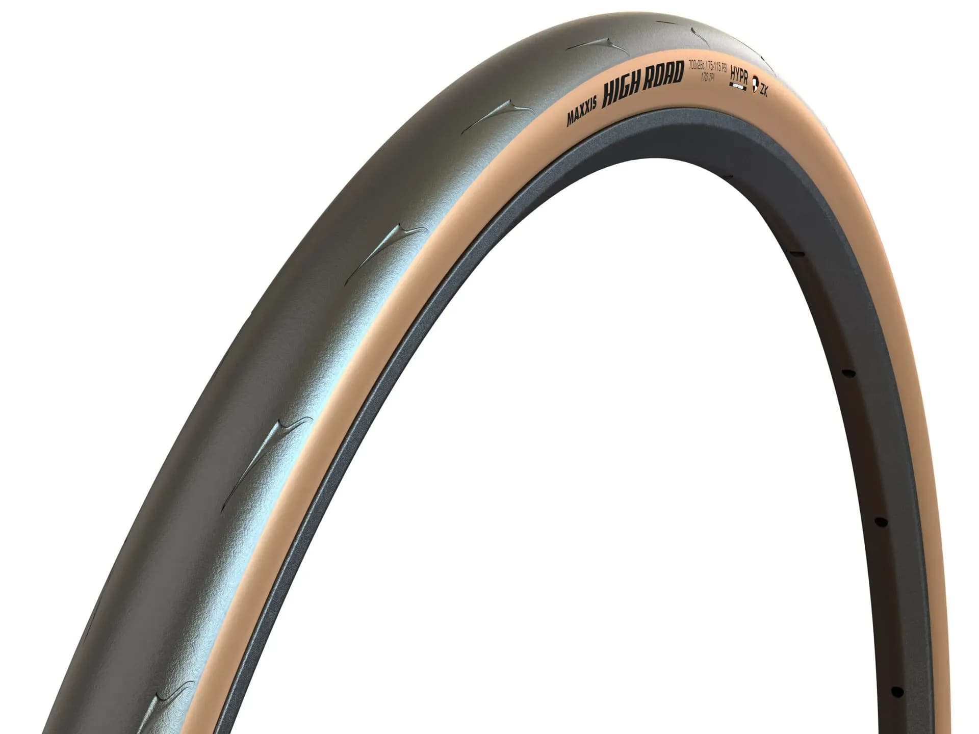 Покришка MAXXIS HIGH ROAD 700X25C TPI-170 Foldable HYPR/ZK/ONE70/TANWALL