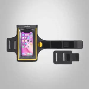 Гермосумка на руку FIDLOCK armband magnetic, прозорий / помаранчевий / чорний