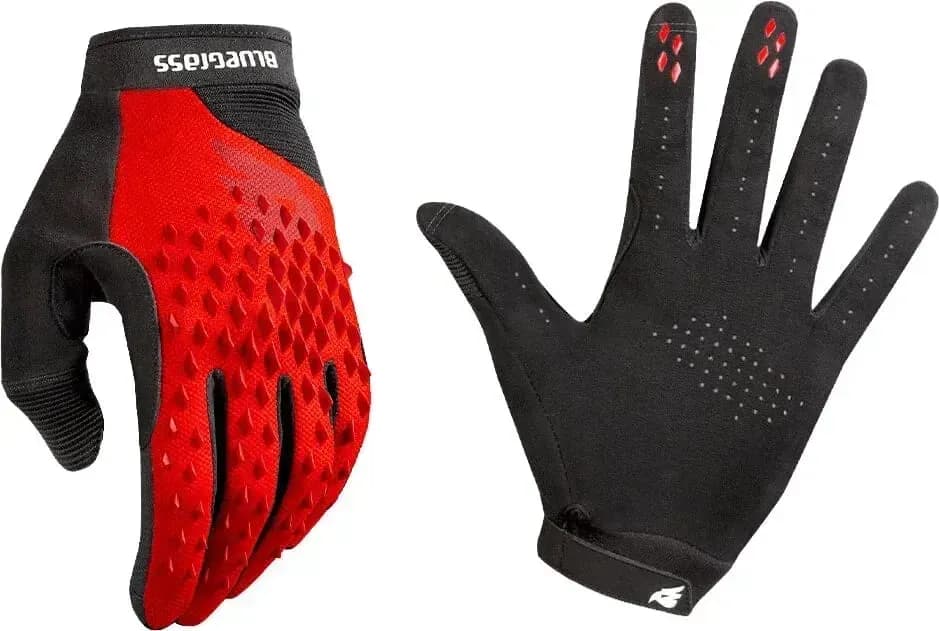 Велорукавички BLUEGRASS PRIZMA 3D RED M (21,50-23,00)
