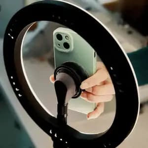 Кріплення телефона на різьбове кріплення стандартних фотокамер 0,25" FIDLOCK VACUUM screw base mount, чорний