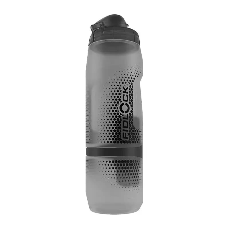 Фляга з конектором FIDLOCK TWIST single bottle 800мл., прозорий / чорний