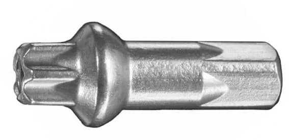 Ніпелі DT Swiss алюм. Squorx Pro Head Aluminium 1.8 x 15 mm Сірий 100шт