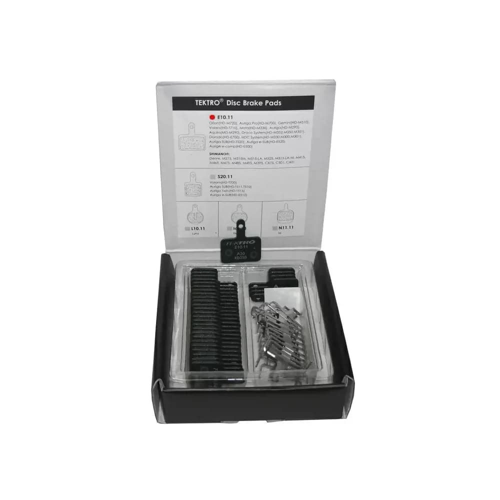 Гальмівні колодки органика зелений Tektro E10.11 , коробка