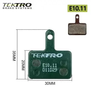 Гальмівні колодки TEKTRO E10.11 зелений  упаковка 15 пар