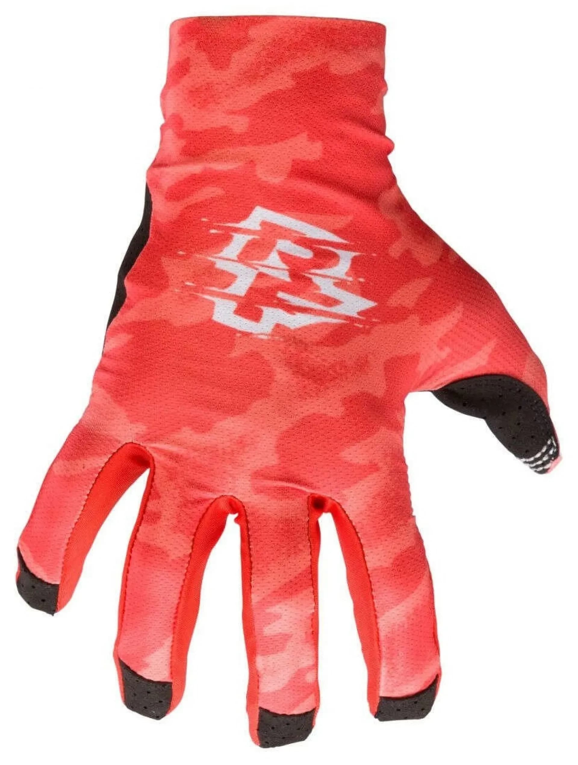 Велорукавички RACE FACE AMBUSH CAMO GLOVES red L
