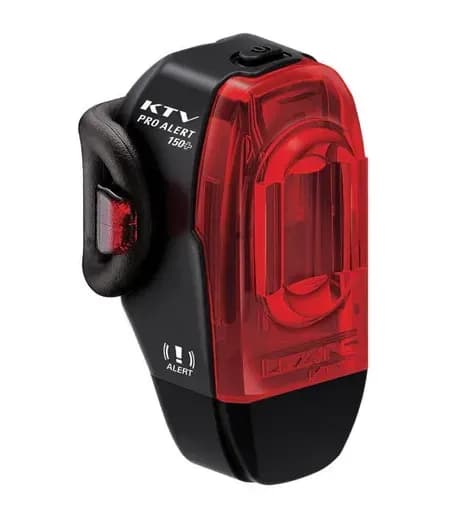Заднє світло LEZYNE KTV DRIVE PRO+ Alert REAR Чорний 150 люменів Y17