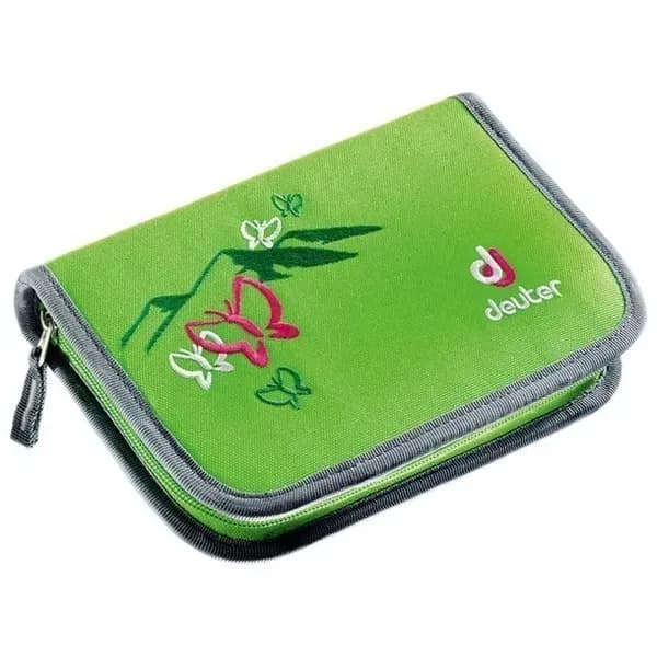 Пенал DEUTER Pencil Box колір 2014 kiwi butterfly з олівцями