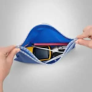 Гермочохол FIDLOCK dry bag multi L , прозорий / синій / чорний