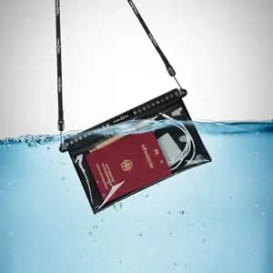 Гермочохол FIDLOCK dry bag multi L , прозорий / чорний / чорний