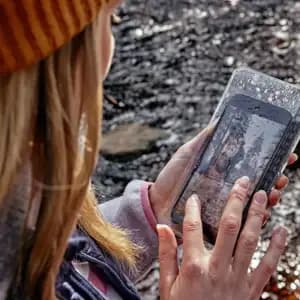 Універсальний герметичний чохол на телефон FIDLOCK VACCUM uni phone, чорний