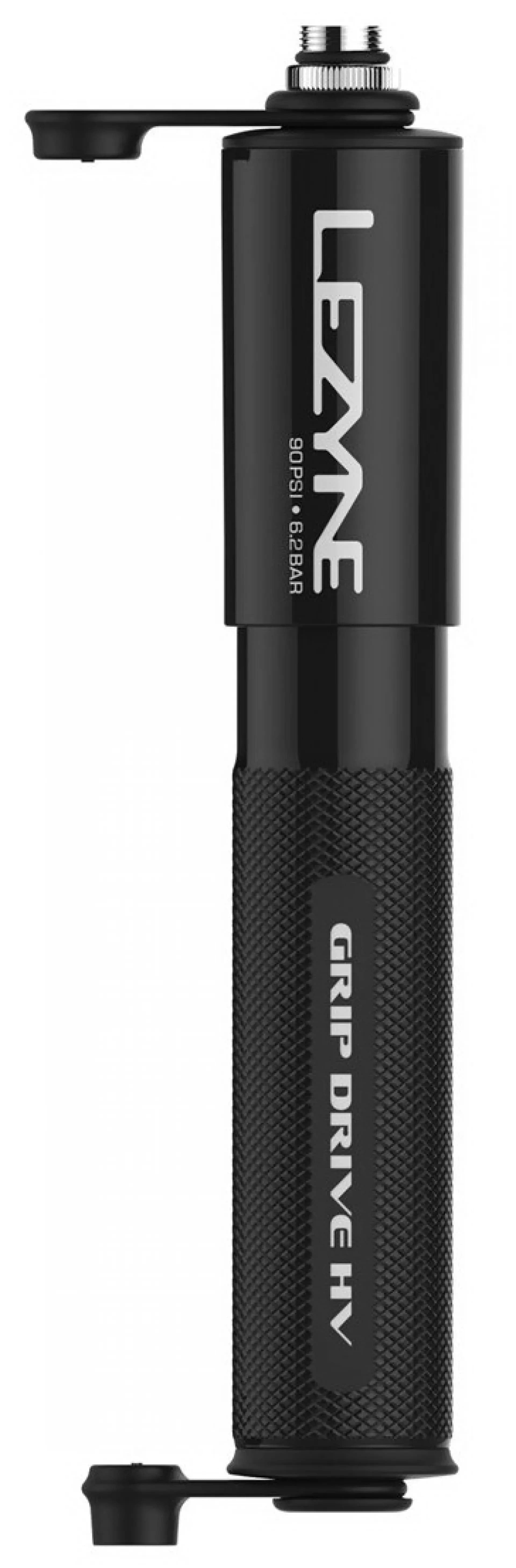 Ручний насос LEZYNE GRIP DRIVE HV - S Чорний 90psi Y14