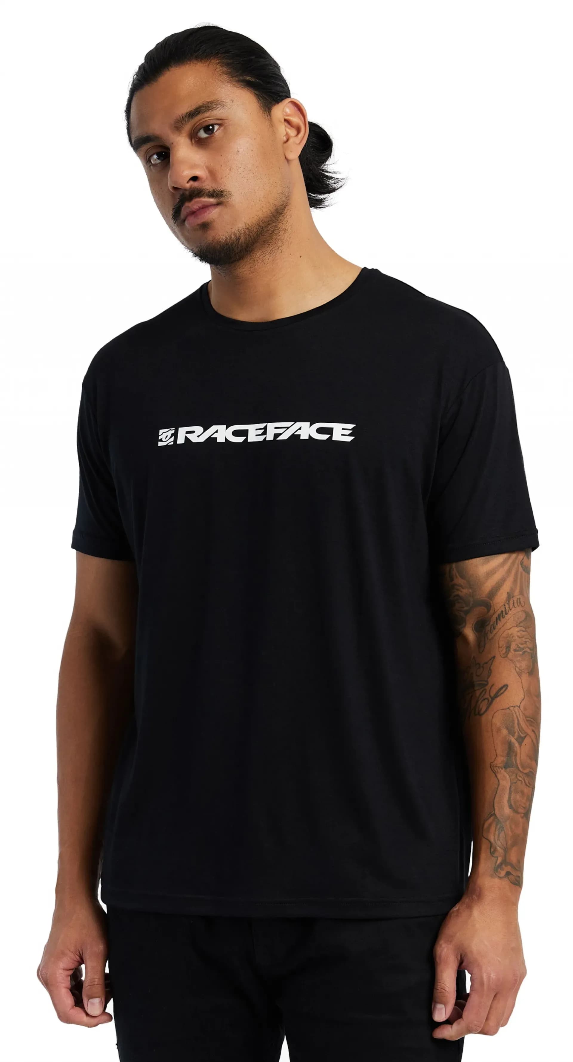 Футболка RACE FACE CLASSIC LOGO SS TEE-BLACK-M