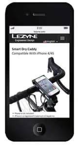 Чохол на телефон LEZYNE SMART DRY CADDY 4S Чорний Y8