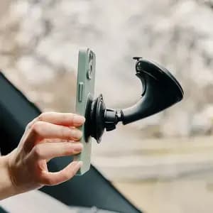 Кріплення телефона на вітрове скло автомобіля FIDLOCK VACUUM car suction base, чорний