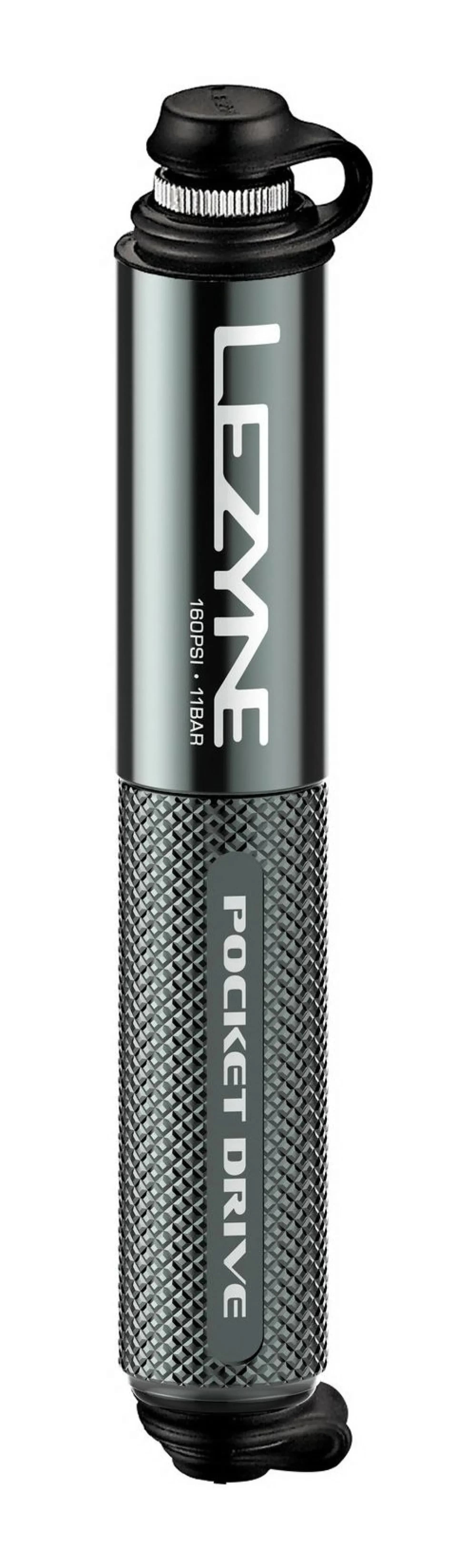 Ручний насос LEZYNE POCKET DRIVE Сірий 160psi Y13