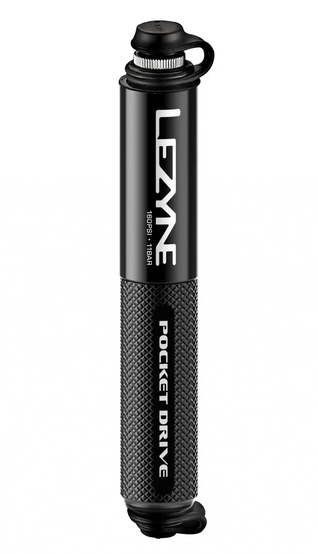 Ручний насос LEZYNE POCKET DRIVE Чорний 160psi Y14