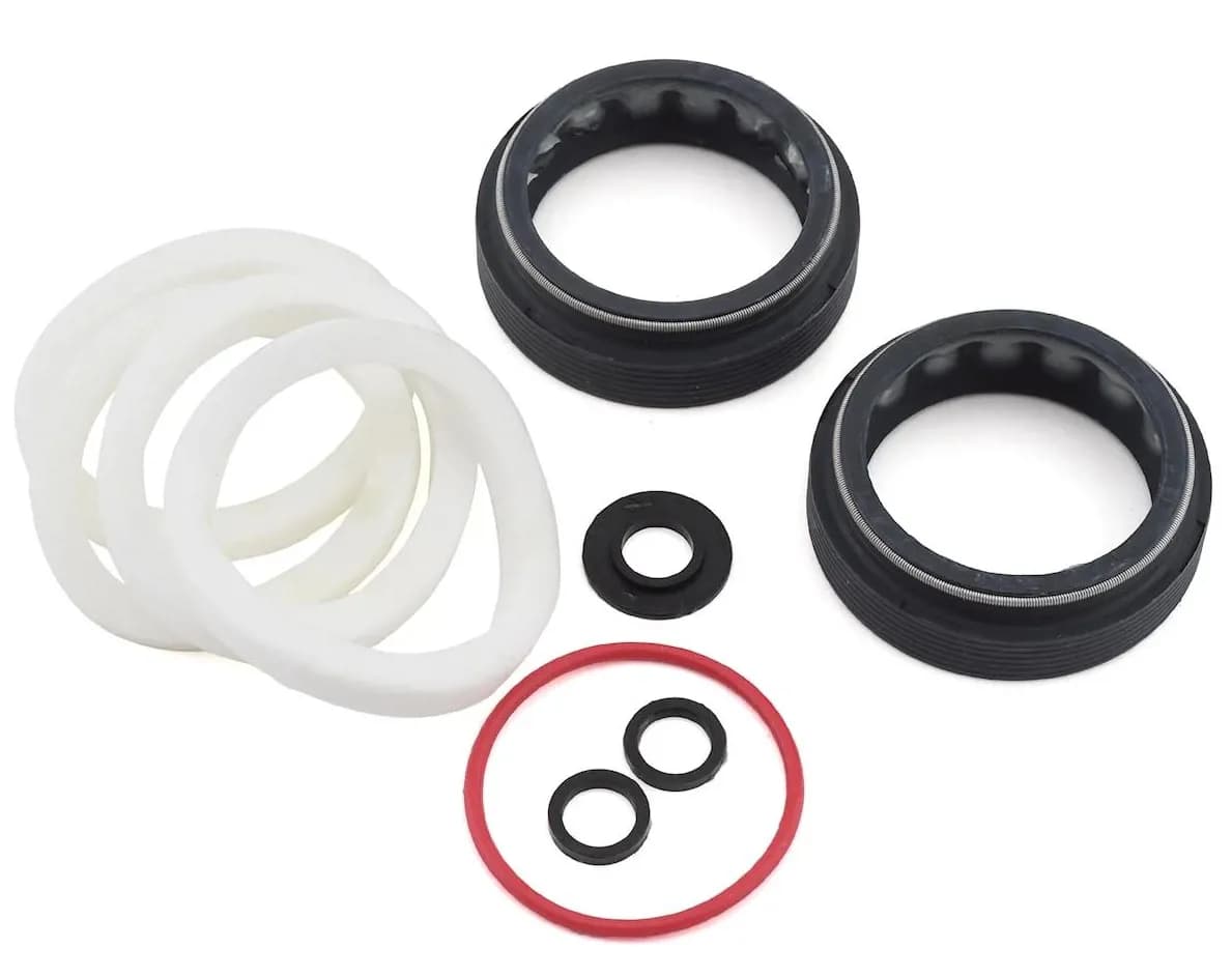 Сальники RockShox Upgrade Kit - 35mm Black Flangeless ultra-low Friction SKF Seals (Includes Dust Wipers, 4mm & 6mm Foam Rings-Pike/LyrikB1/Yari/Revelation/Boxxer/Domain/35/SID35MM