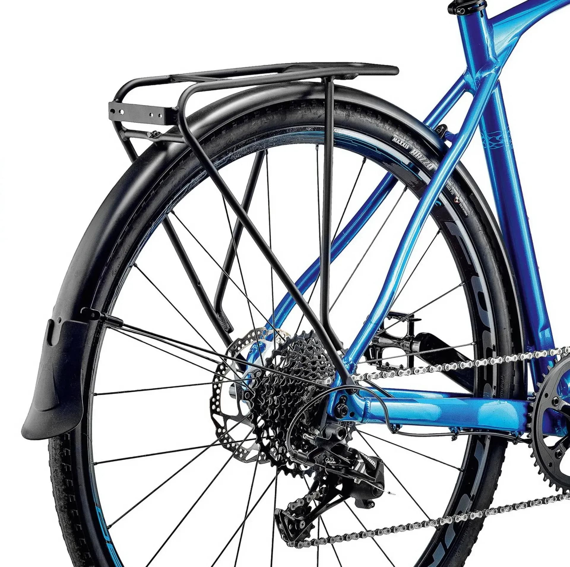 Багажник MERIDA EQ SET SILEX/REAR CARRIER SET BLACK,ALLOY,FITS FOR ALL SIZES IN COMBINATION WITH EQ FENDER SET