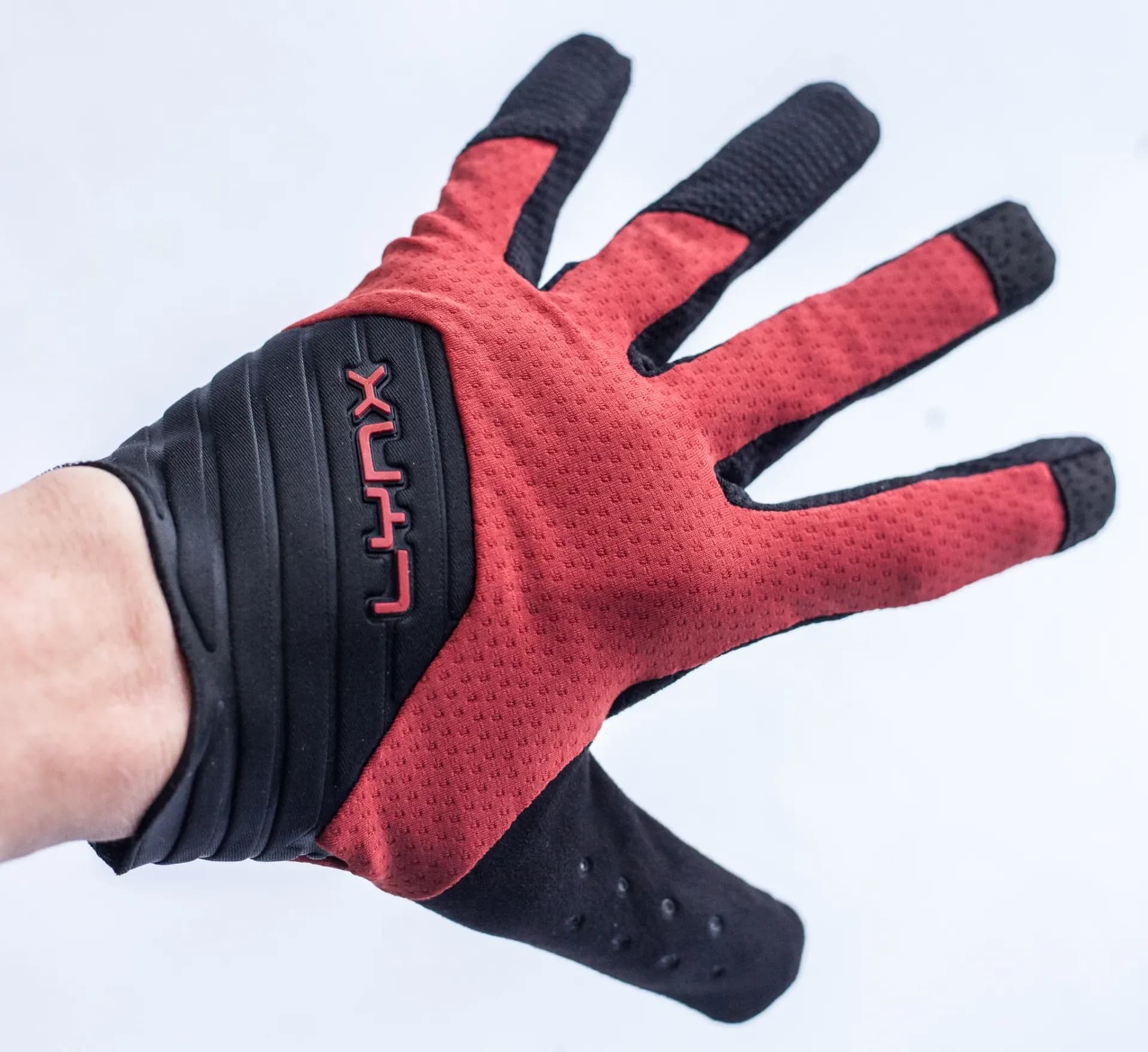 Велорукавички LYNX Expert Long Red XS