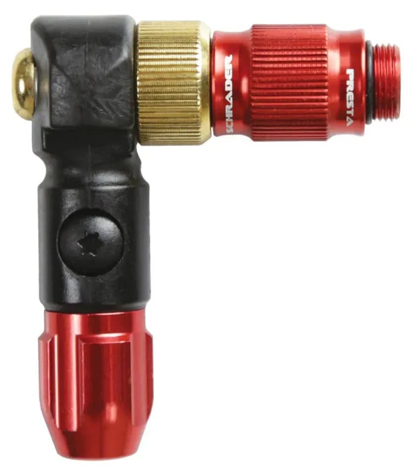 Головка до підлогового насосу LEZYNE ABS-1 PRO HP CHUCK Червоний Y13