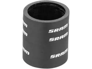 Проставки рульової колонки RockShox UD Carbon, Gloss White Logo (2.5mm x 2, 5mm x 1, 10mm x 1, 20mm x 1)