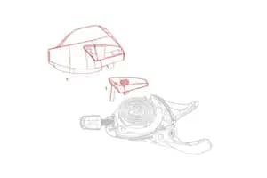 Кришка манетки SRAM TRIGGER MMX NX EAGLE