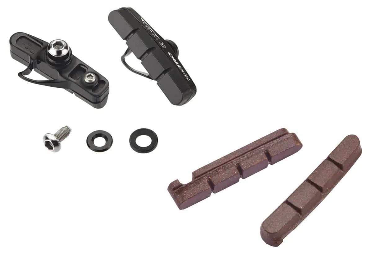 Гальмівні колодки TEKTRO P461C (Cartridge) 55мм, коричневий