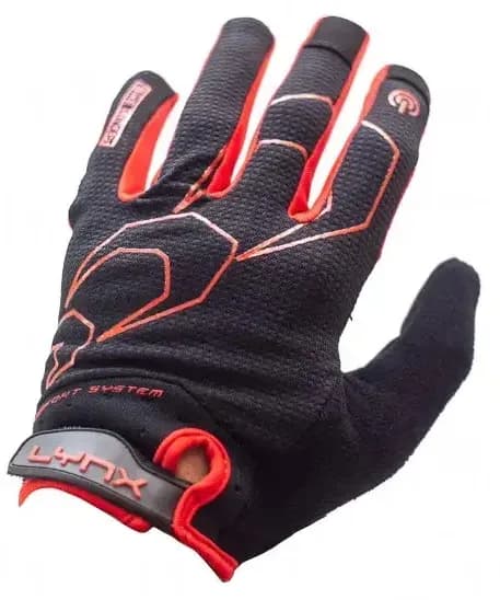 Велорукавички LYNX All-Mountain BR Black/red XS
