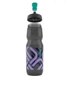Антибактеріальна фляга FIDLOCK BOTTLE 750мл., прозорий / чорний / бузковий