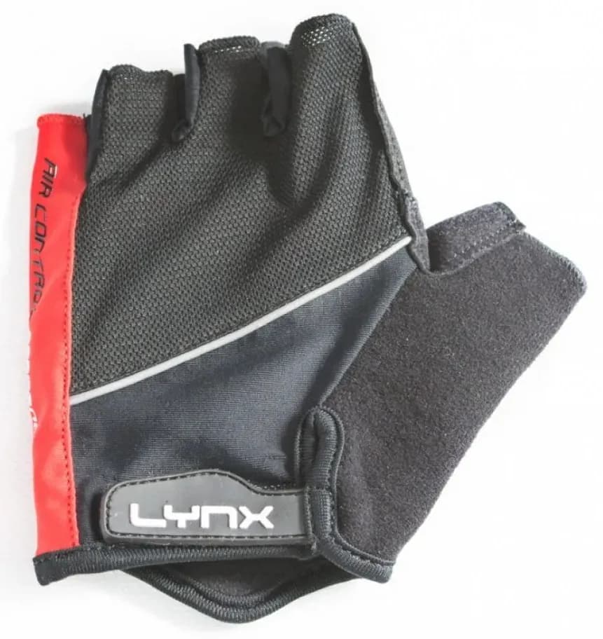 Велорукавички LYNX Pro BLACK/RED S