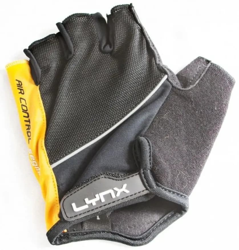Велорукавички LYNX Pro BLACK/YELLOW S