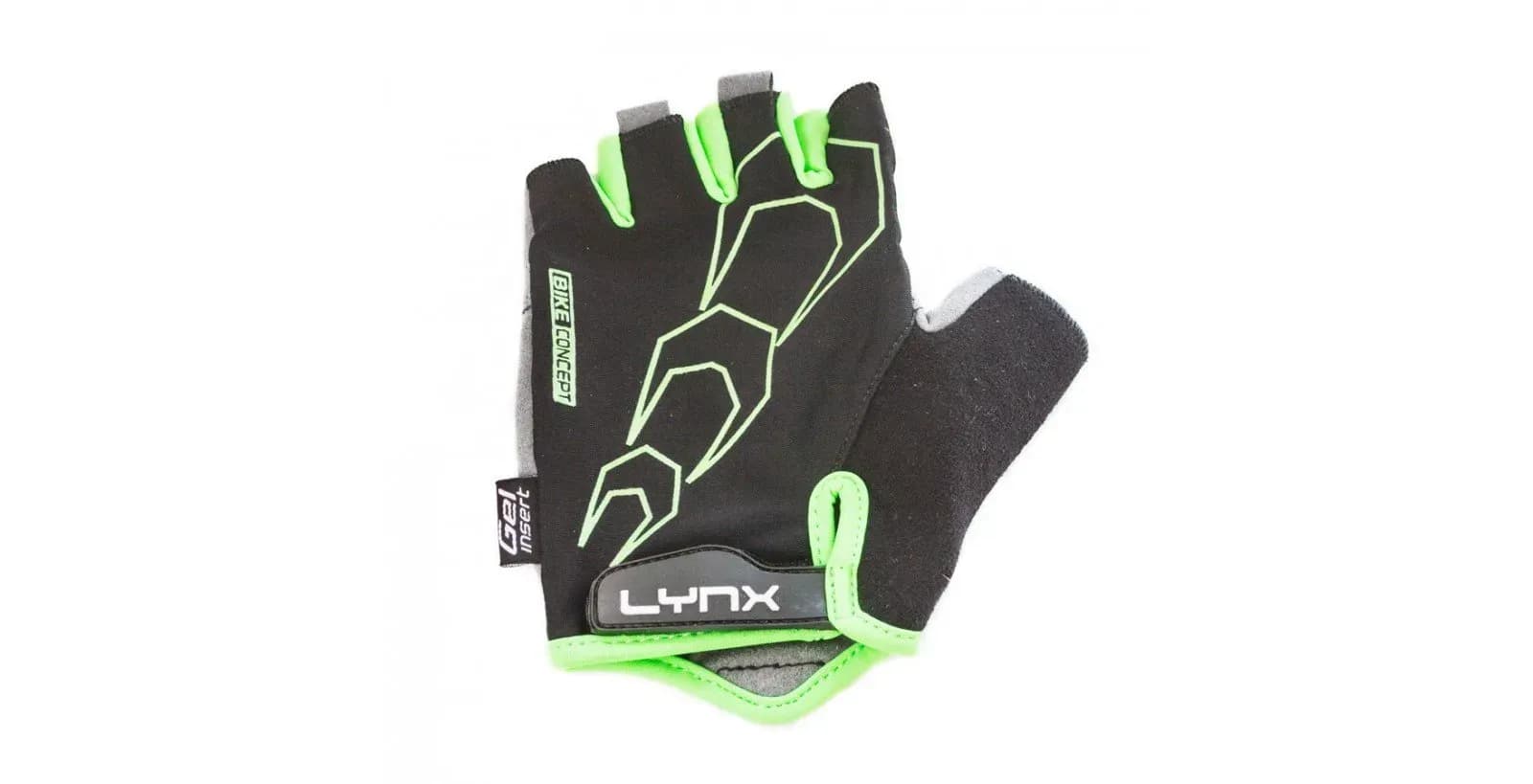 Велорукавички LYNX Lynx Race Black/Green S