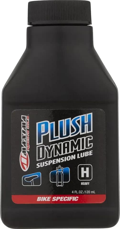 Мастило MAXIMA PLUSH DYNAMIC SUSPENSION LUBE HEAVY, 120ML BOTTLE - SID/SIDSL/RUDY - LOWER LEGS/AIR SPRINGS