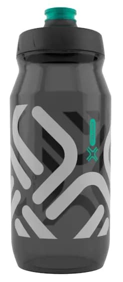 Антибактеріальна фляга FIDLOCK BOTTLE 600мл., прозорий / чорний / сірий