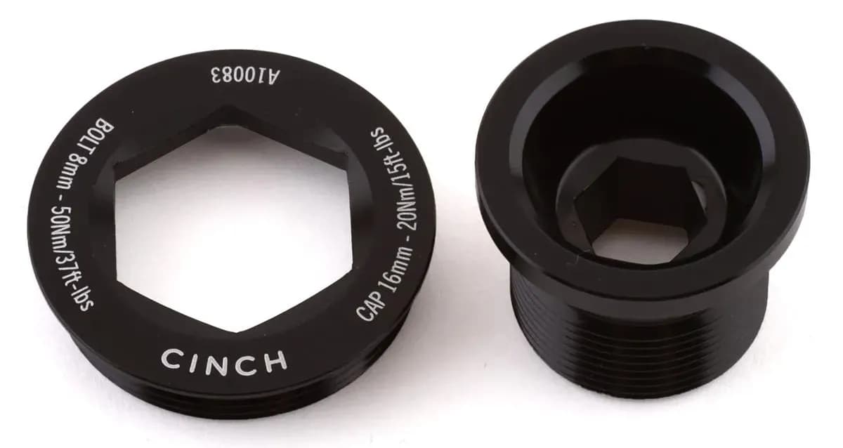 CINCH,M18X15 BOLT/PULLER CAP,GLS,BLK