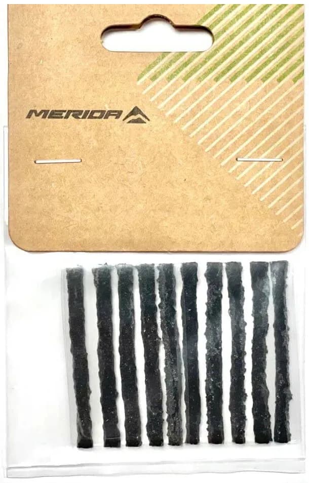 Вужики MERIDA Plug Self-vulcanizing fat black 10 шт