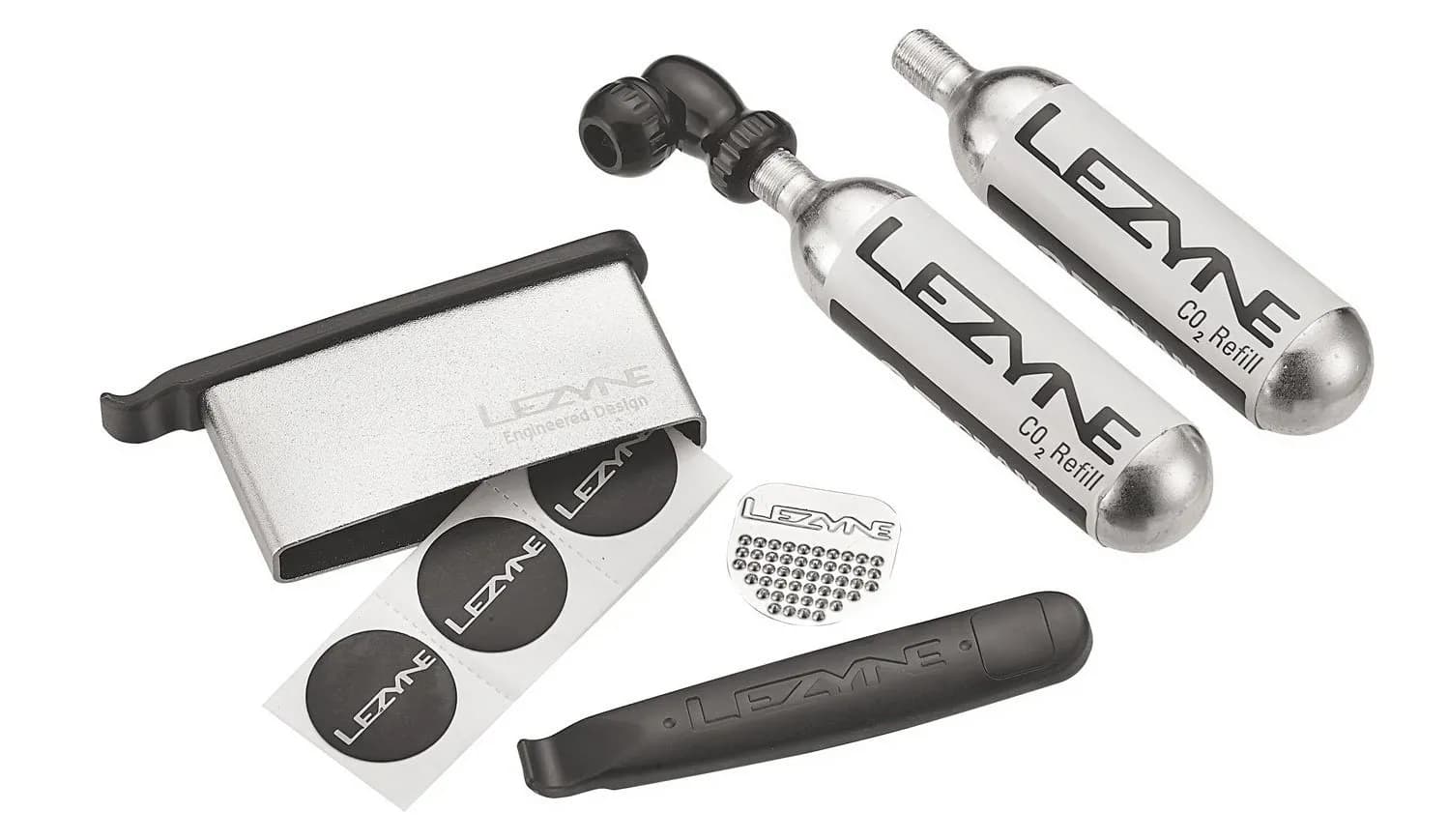Набір LEZYNE СО2 TWIN KIT LITE Сірий Y13