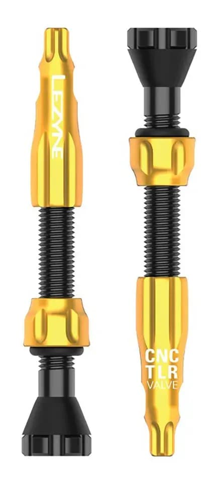 Ніпель для безкамерки LEZYNE CNC TLR VALVE 44MM Золотистий Y14