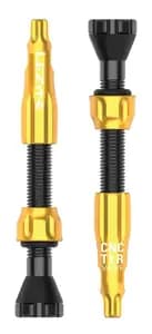 Ніпель для безкамерки LEZYNE CNC TLR VALVE 44MM Золотистий Y14