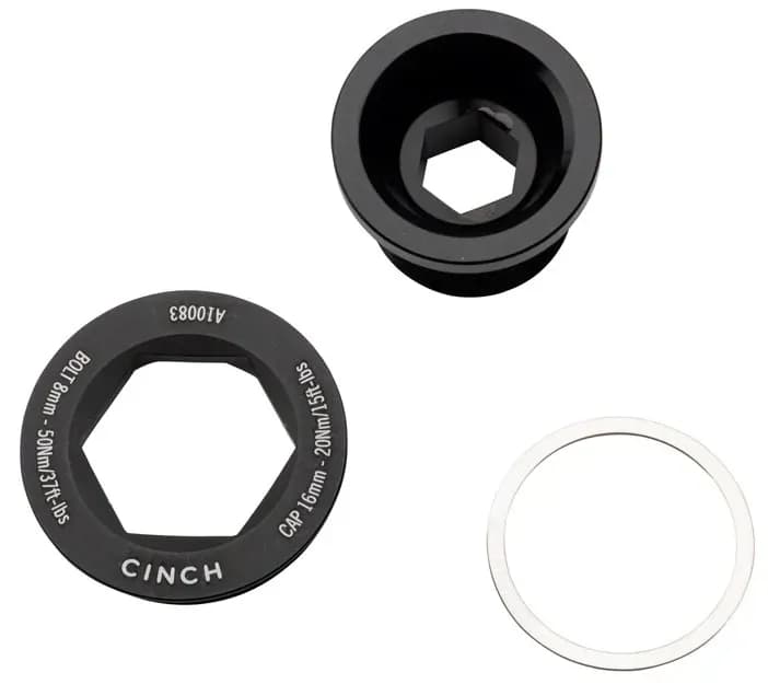 Болт в шатуни RACE FACE CINCH, M18X15 BOLT/PULLER CAP, MAT, BLK