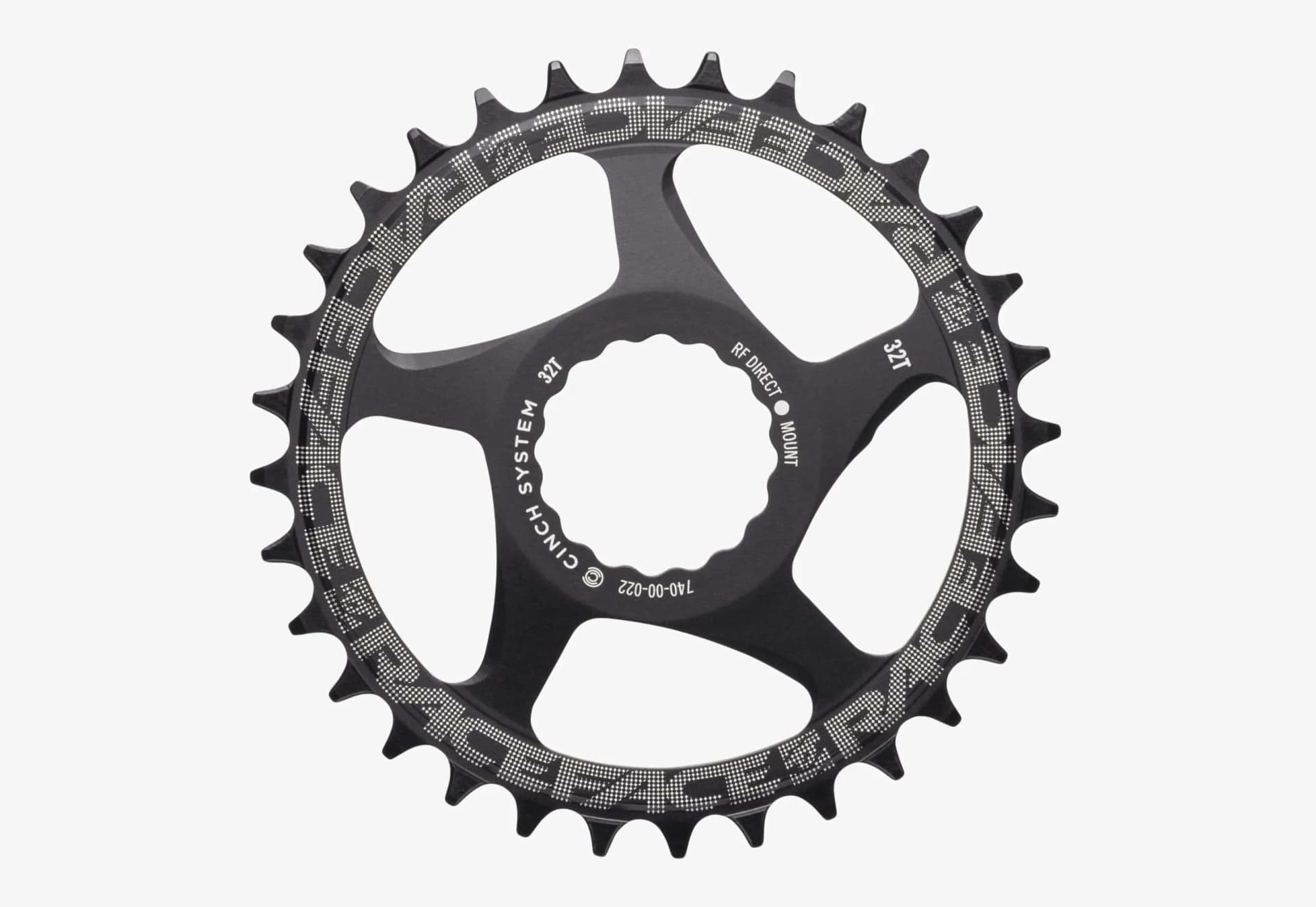 Зірка RACE FACE CHAINRING,CINCH,DM,30T,MATTE BLK,10-12S