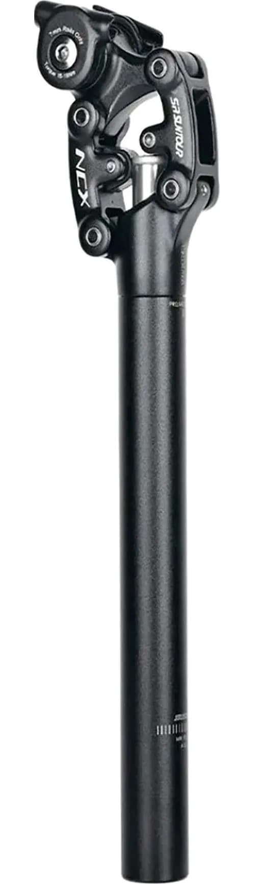Підсідельний штир SUNTOUR з аморт. NCX 400мм, 31.6мм