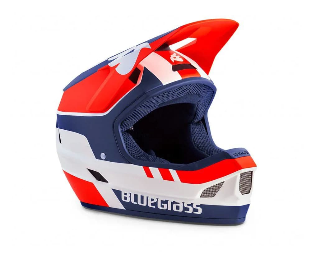 Шолом BLUEGRASS Legit White Red Blue | Matt M (56-58)