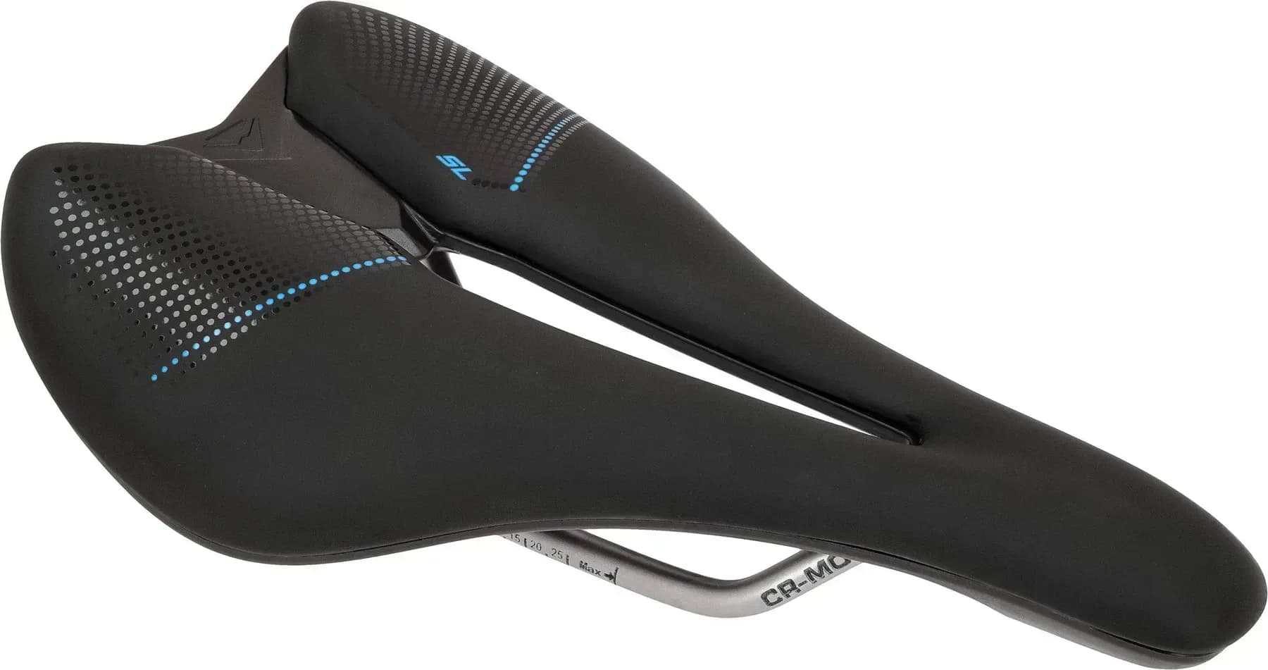 Сідло MERIDA Saddle Expert SL Black/shiny blue (A2070000323)