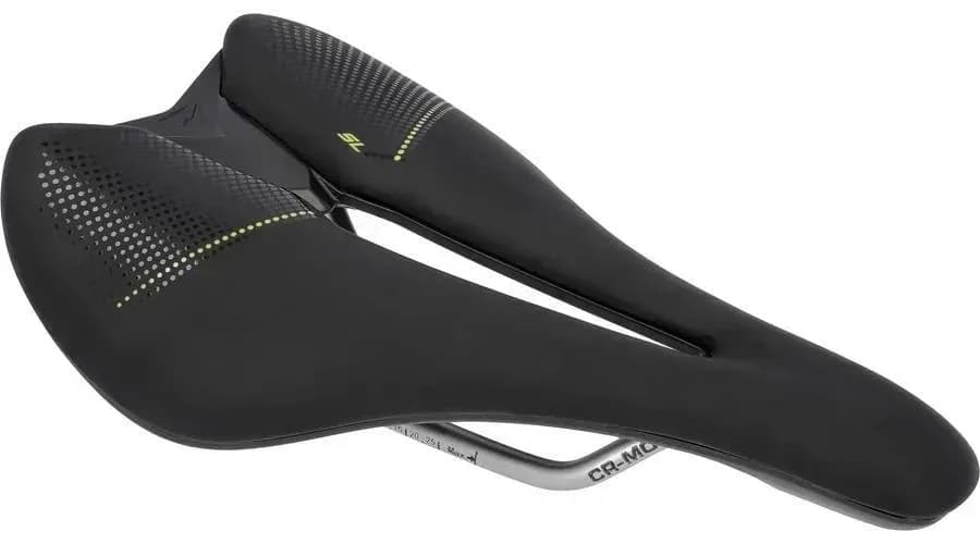 Сідло MERIDA Saddle Expert SL Black/shiny green (A2070000324)