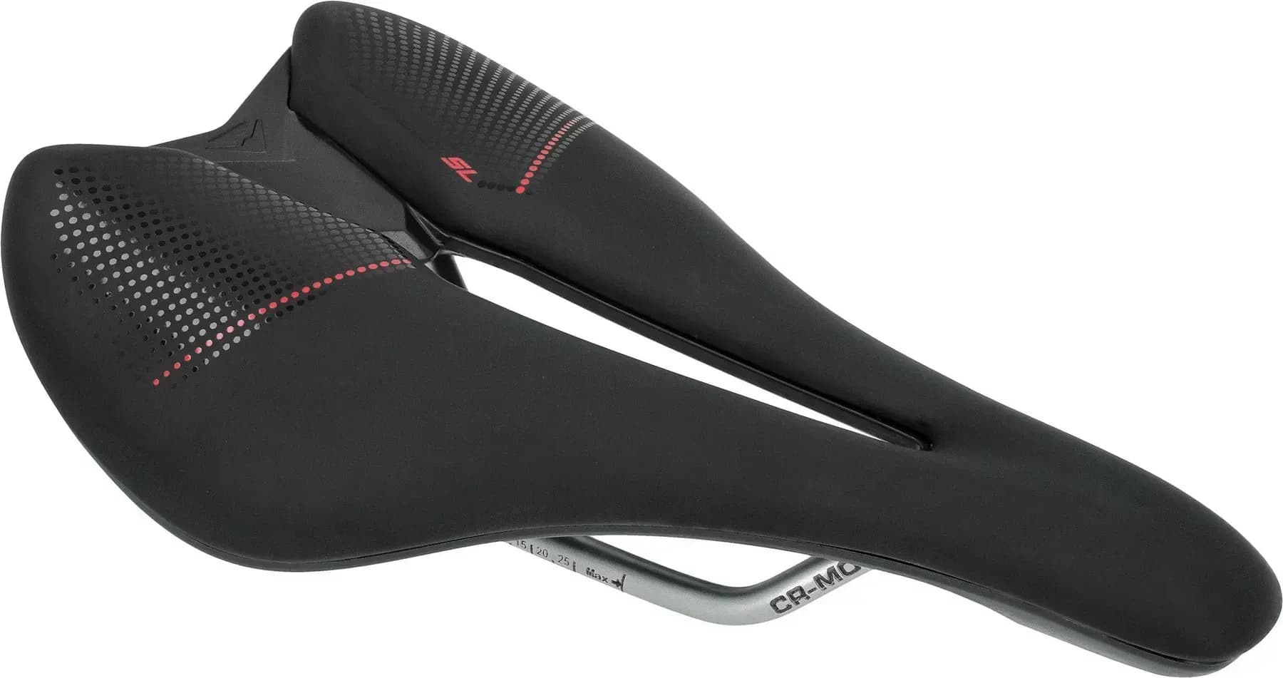 Сідло MERIDA Saddle Expert SL Black/shiny red (A2070000322)