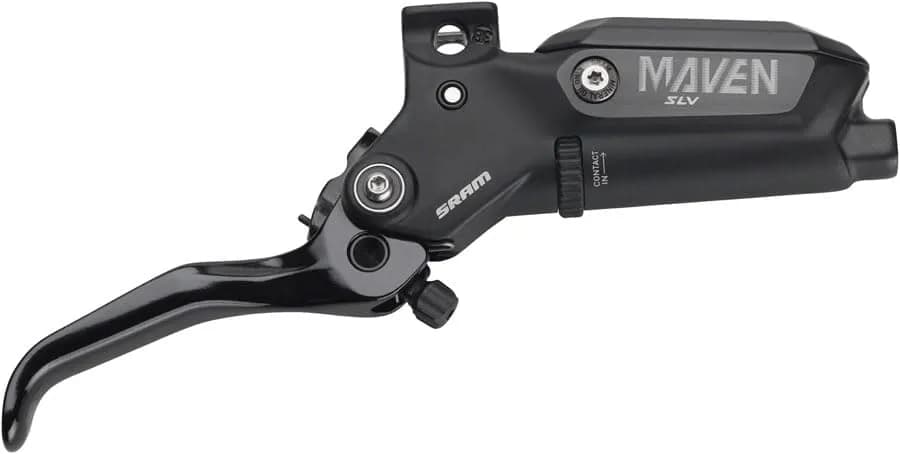 Сервісний набір SRAM DISC BRAKE LEVER ASSEMBLY - ALUMINUM LEVER (ASSEMBLED, NO HOSE, INCLUDES BARB,OLIVE,BOOT) BLACK ANO - MAVEN SILVER A1