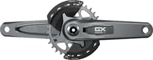 Групсет SRAM GX T-Type Eagle Transmission AXS Groupset (RD w/Battery/Charger/Cord, EC POD, FC GX Q174 DUB MTB Wide 165 Dark Polar w/DM 32t CR w/2 Guards, CN 126l, CS XS-1275 10-52t)